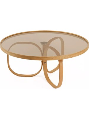 Levent Mobilya ve Aksesuar Orbiton Orta Sehpa Camlı