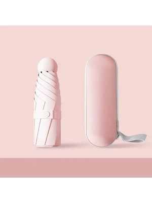 Normadia 8 Telli Özel Kılıflı Pembe Büyük Boy Şemsiye, Şık ve Dayanıklı Kullanım