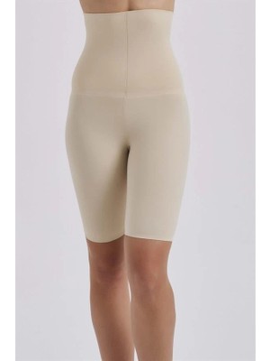 Letsii Lazer Kesim Göbek Toparlayıcı Korse Short Ten Renk