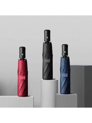 Normadia Otomatik 8 Telli Rüzgâr ve Yağmur Geçirmez Şemsiye