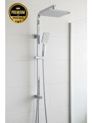 Banyonatural Tepe Yağmurlama Kirec Kırıcılı Toro Duş Seti Pirinç Yönlendirici