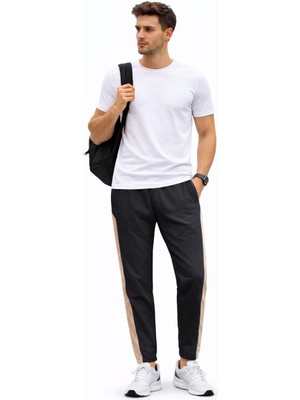 Rapapa Erkek Paraşüt  Şerit Detaylı Eşofman Altı  – Günlük & Spor Kullanım 82166