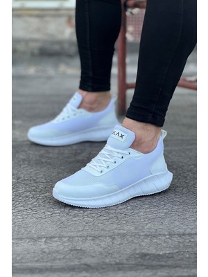 Hkursat HK063 Beyaz Triko Erkek Spor Ayakkabı