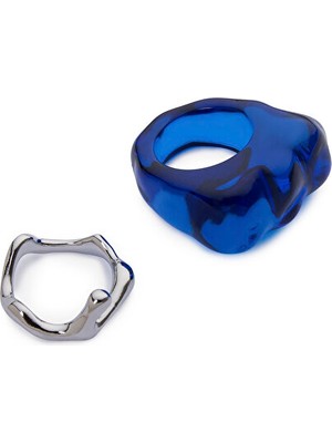 Twist REÇİNE VE METAL YÜZÜK SETİ TS1260060009015