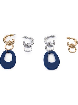 Twist ÇİFT RENKLİ KÜPE SETİ TS1260068058265