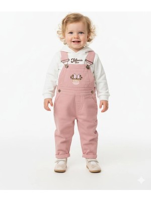 bebexy Minnie Love Yazılı Pembe Slopet