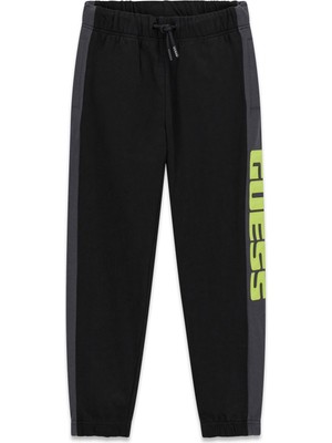 Guess Bg Store Erkek Çocuk Siyah Eşofman Altı