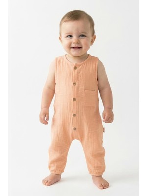 MiaBaby Müslin Kısa Atlet Tulum