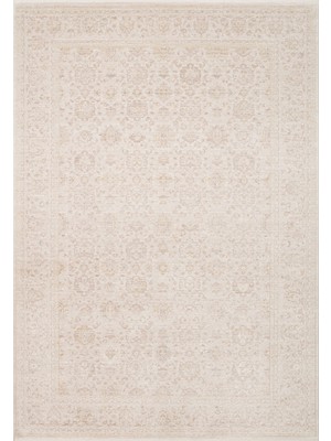 Akbel Halı Mahal Mood Mhl Mood 02 Bej Krem - Vintage Viskon Sık Dokuma – Modern Dokunuşlarla Zamansız Şıklık