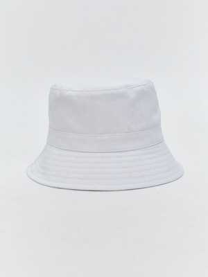 Lc Waikiki Yeni Sezon Unisex Basic Beyaz Bucket Şapka
