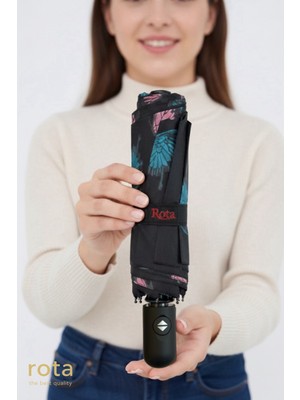 Normadia Tam Otomatik 8 Telli Fiber Şemsiye Kelebek Desenli RT-3020W