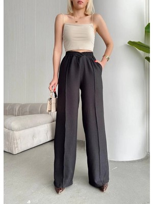 Zengezur Mall Storozde Beli Çapraz Pantolon Siyah (Beden: S)