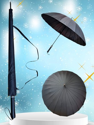 Normadia 24 Telli Otomatik Açılır Şemsiye, Şık ve Dayanıklı Tasarım