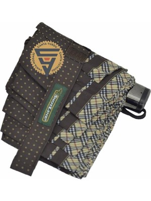 Normadia Mini Puantiyeli Kadın Şemsiye, Şık ve Hafif Tasarım