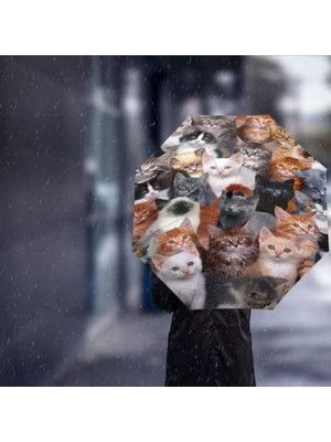 Normadia Sevimli Yarasa Tasarımlı Manuel Şemsiye, Pratik ve Şık Kullanım