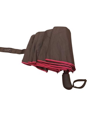 Rubenis Renkli 8 Tel Yarı Otomatik Şemsiye, Şık ve Kullanışlı Tasarım