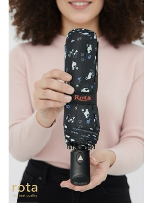 Normadia Rüzgara Dayanıklı 10 Telli Yarım Otomatik Fiber Telli Şemsiye