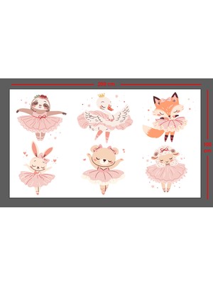 Sensei Sticker 3D Çocuk Odası Sticker - Duvar Sticker - Parlak Renkler - Kolay Uygulama