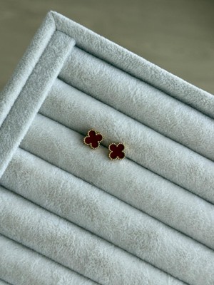 İrem Yıldız Minik Yonca Çelik Küpe