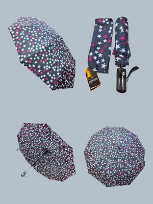 Normadia 10 Telli Full Otomatik Fiber Gövde Şemsiye, Dayanıklı ve Şık Tasarım