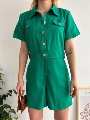 Zengezur Mall Storozde Gabardin Tulum S24761 Yeşil (Beden: L)