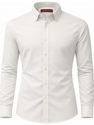 Atilla Özer Barsello Slim Fit Uzun Kol Yaka Düğmeli Erkek Gömlek - 7536