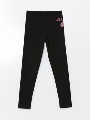 Lc Waikiki Yeni Sezon Beli Lastikli Kız Çocuk Tayt