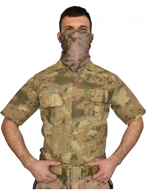 Mysia Outdoor Jandarma Kamuflaj Kısa Kol Gömlek
