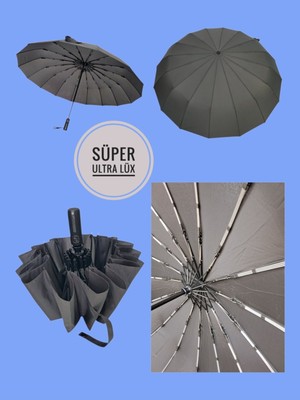 Normadia Ultra Premium 16 Telli Otomatik Rüzgar Korumalı Şemsiye
