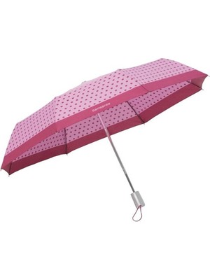 Normadia Pembe Alüminyum Drop S – 3 Kademeli Otomatik Katlanabilir Şemsiye