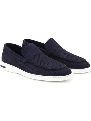 Hakiki Nubuk Deri Erkek Günlük Ayakkabı - Eva Tabanlı Hava Alan Loafer