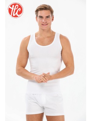 Yıldız Çamaşır Yıldız 370 Erkek Formen Beyaz Likralı Vücudu Saran Klasik 1 Adet Atlet