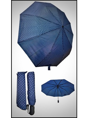 Rubenis Dayanıklı 3 Kırmalı 10 Telli Otomatik Açılır Şemsiye