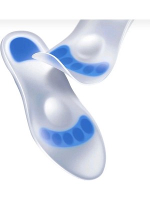 Lifefix Silikon Tabanlık Ortopedik-Düz Taban-Topuk Dikeni-Ayak Ağrısı