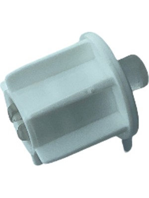 MorPerde 28’lik Yuvarlak Şeffaf Pimli Beyaz Boru Sonu Tıpası