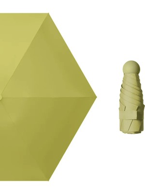 Normadia Tam Otomatik Kapsül Şemsiye, Rüzgarda Güçlü ve Çantalı (6 Telli)