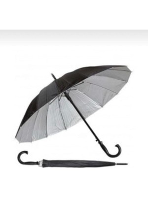 Normadia Renkli 16 Tel Baston Şemsiye, Dayanıklı ve Şık Tasarım ile Kullanım Kolaylığı