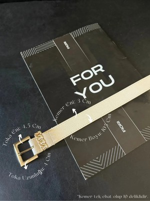 Fiori Toka Köprü Kadın Kemer, Pantolon Kemeri, Ceket Kemeri, Elbise Kemeri, Gömlek Kemer