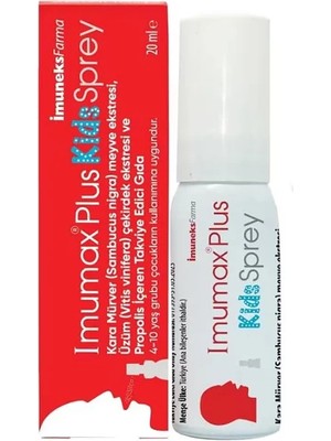 Imuneks Imumax Plus Kids Boğaz Spreyi 20 ml