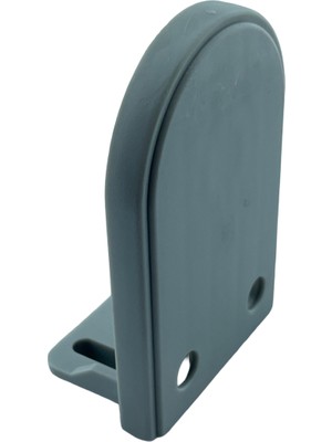 MorPerde Stor Perde Geniş Kasa Kare Tıpalı Gri Ayak