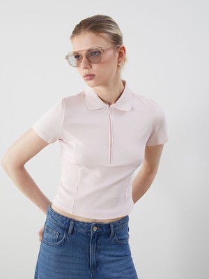 Lc Waikiki Yeni Sezon Polo Yaka Kadın Tişört