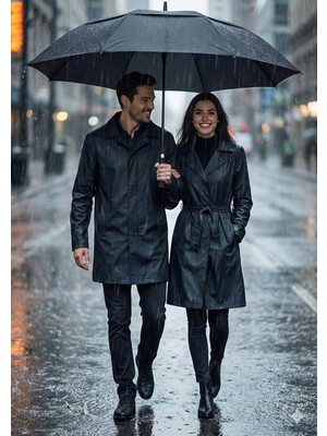 Normadia Yüksek Kaliteli Fiber Protokol Baston Şemsiye 150CM Kılıflı