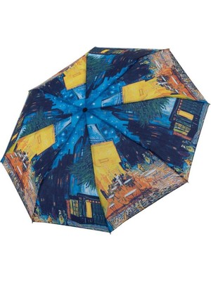 Normadia Renkli ve Şık Otomatik Motifli Mini El Şemsiyesi, Kolay Taşıma