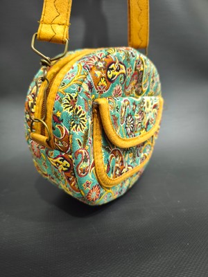 Elizi By Sevim EliziBySevim Etnik Esintili Yuvarlak Bohem Omuz ve Çapraz Çanta