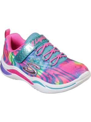 Skechers Power Petals-Flowerspark Kız Çocuk Spor Ayakkabı Renkli Nefes Alabilir Yapı ile Koşu ve Yürüyüş İçin İdeal