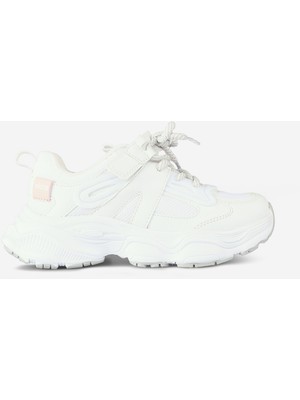 Vicco Feri Havalı Taban Kız Çocuk Beyaz Spor Ayakkabı