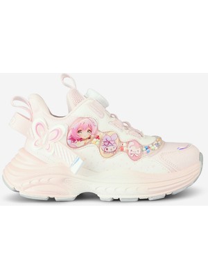 Vicco Bandi Işıklı Kız Bebek Pudra Spor Ayakkabı