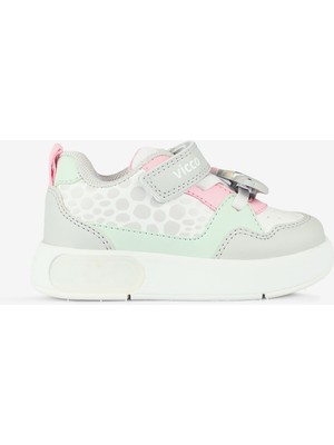 Vicco Borka Işıklı Kız Okul Öncesi Gri Sneaker
