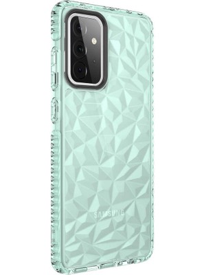 Büşra Ayhan Galaxy A72 Kılıf Bsay Buzz Kapak-Yeşil