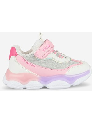 Vicco Salvador Işıklı Kız Okul Öncesi Beyaz Spor Ayakkabı